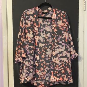 Pink/Purple/Grey Kimono